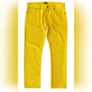 Ralph Lauren Petite Yellow Denim Size 6.